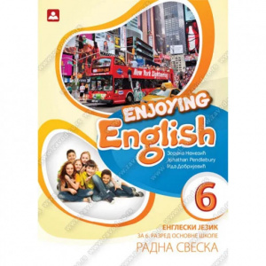 Enjoying English 6, RADNA SVESKA za šesti razred, Zavod za udžbenike