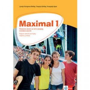 NEMAČKI JEZIK 5,MAXIMAL 1,RADNA SVESKA za peti razred sa QR kodom Klett