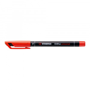 PERMANENTNI MARKER STABILO OHP PEN UNIVERSAL F CRVENI