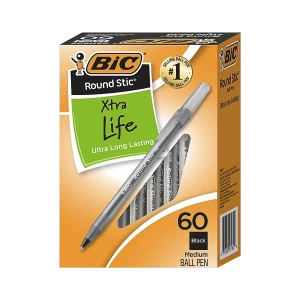 Bic ROUND STIC hemijska olovka crna - Img 2