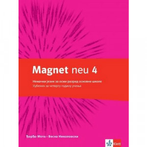 NEMAČKI JEZIK 8,MAGNET NEU 4,UDŽBENIK za osmi razred Klett