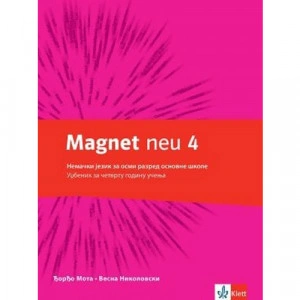 NEMAČKI JEZIK 8,MAGNET NEU 4,UDŽBENIK za osmi razred Klett