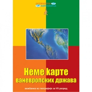 Neme karte VANEVROPSKIH ZEMALJA za 7 razred,Intersistem