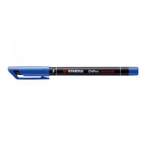 PERMANENTNI MARKER STABILO OHP PEN UNIVERSAL F PLAVI