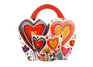 ŠOLJA 460ML HEARTS 2
