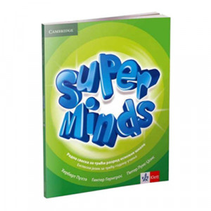 ENGLESKI JEZIK 3,SUPER MINDS RADNA SVESKA za treci razred sa QR kodom Klett