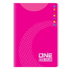 SVESKA A4 DIKTO, ONE COLOR ROZE