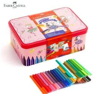 Flomasteri u metalnoj kutiji 1/33 Faber-Castell CONNECTOR BALERINA