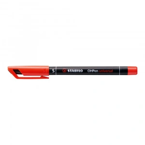 PERMANENTNI MARKER STABILO OHP PEN UNIVERSAL S CRVENI