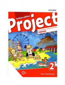 PROJECT 2,UDŽBENIK,Serbian Edition,Enegleski jezik za peti razred The English Book
