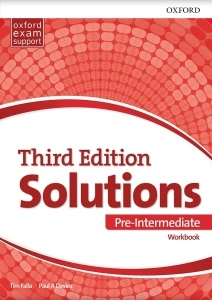 SOLUTIONS 3RD EDITION PRE-INTERMEDIATE RADNA SVESKA,Engleski jezik za prvi razred srednje škole