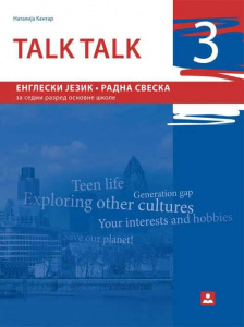 Talk Talk 3, RADNA SVESKA za sedmi razred, Zavod za udžbenike