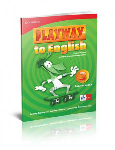 ENGLESKI JEZIK 3 PLAYWAY TO ENGLISH RADNA SVESKA za 3.razred sa QR kodom Klett