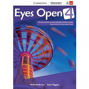 ENGLESKI JEZIK 8,EYES OPEN 4,RADNA SVESKA za osmi razred Klett