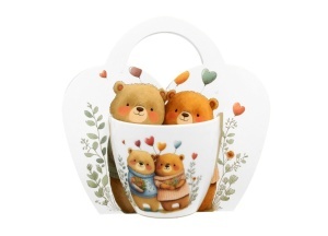 ŠOLJA 460ML BEARS 2