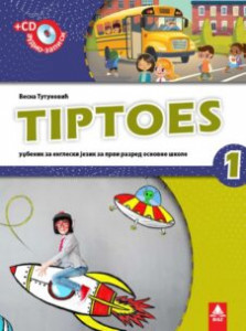 Tiptoes 1, radni udžbenik iz engleskog jezika + CD | Bigz