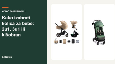 Kako izabrati kolica za bebe: 2u1, 3u1 ili kišobran kolica