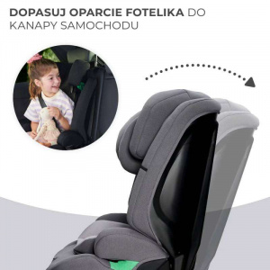 KINDERKRAFT AUTOSEDISTE SAFETY FIX2 I-SIZE 76-150CM GREY - Img 5