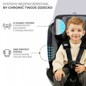KINDERKRAFT AUTOSEDISTE XPEDITION2 I-SIZE 40-150CM BLACK - Img 5