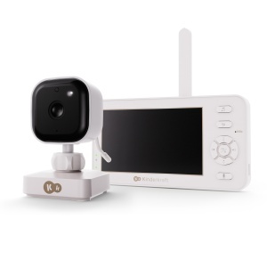 KINDERKRAFT BABY MONITOR NITEEYE TRAVEL WHITE - Img 2