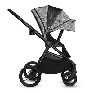 KINDERKRAFT KOLICA ZA BEBE SET 2U1 NEA 2 LUNAR BLACK BIZUU - Img 5