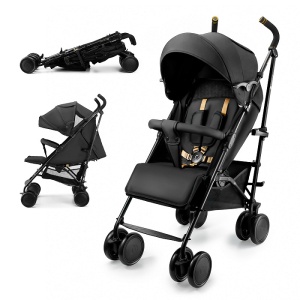 KINDERKRAFT KOLICA ZA BEBE SIESTA 2 BLACK - Img 1
