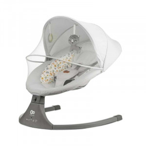 KINDERKRAFT STOLICA ZA LJULJANJE LUMI 2 LIGHT GRAY - Img 6