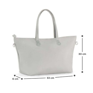 Kinderkraft torba za mame TREASUREBAG LIGHT GRAY - Img 3