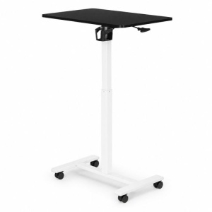Mobilni podesivi sto za laptop 70 × 48 cm, visina 71,5–112 cm, crna radna ploča – ModernHome - Img 7