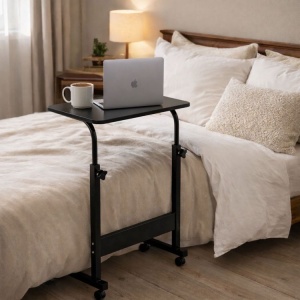 Prenosivi pomoćni sto za laptop, crni – ModernHome - Img 2