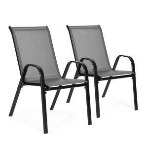 Set od 2 baštenske stolice dark grey MultiGarden - Img 1
