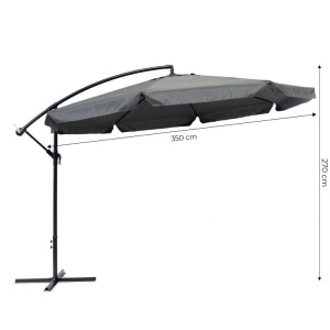 VELIKI 3.5M SUNCOBRAN GRAY - Img 6