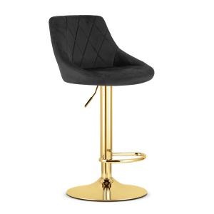Barska stolica Kast black / gold baza - Img 5