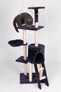 Češko za mačke 138cm XL gray - Img 6