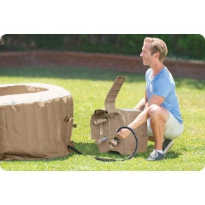 Đakuzi bazen na naduvavanje sa hidromasažom za 4 osobe 196x71 cm INTEX 28426 - Img 2