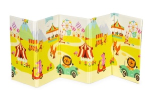 Edukativna podloga za igru sa dva lica Animals sklopiva sa torbom ECOTOYS - Img 4
