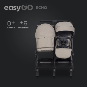 Eurocart easy go echo savana beige kolica za blizance - Img 9