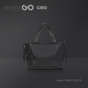 EUROCART EASY GO GIRO 2U1 KOLICA ZA BEBE EBONY BLACK - Img 7