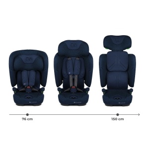 KINDERKRAFT AUTOSEDISTE FIX2GO I-SIZE 76-150CM NAVY - Img 2