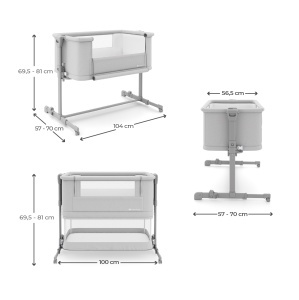 KINDERKRAFT KOLEVKA NESTE GROW 2 LIGHT GREY - Img 12