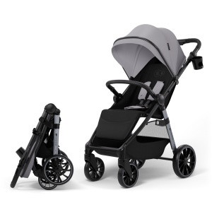KINDERKRAFT KOLICA ZA BEBE GRANDE 2 GRAY - Img 1