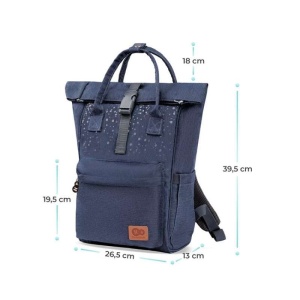 KINDERKRAFT MOONPACK RANAC ZA MAMU CONFETTI DENIM - Img 6