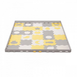 KINDERKRAFT PODLOGA ZA IGRU 3D LUNO SHAPES YELLOW - Img 2