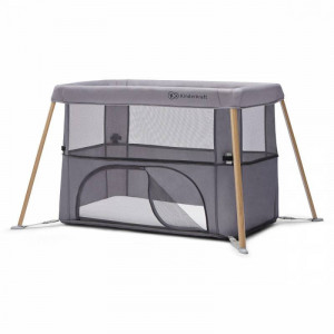 KINDERKRAFT PRENOSIVI KREVETAC MOVI WOOD GREY - Img 6