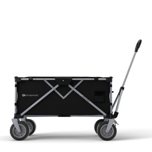 KINDERKRAFT SKLOPIVA KOLICA ZA PUTOVANJA ROLLSTER MYSTIC BLACK - Img 2