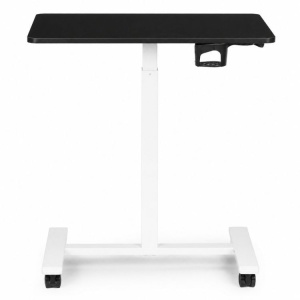 Mobilni podesivi sto za laptop 70 × 48 cm, visina 71,5–112 cm, crna radna ploča – ModernHome - Img 4