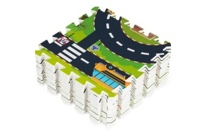 PODLOGA ZA IGRU PUZZLE CITY ECOTOYS - Img 2
