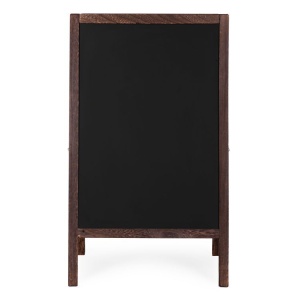 Reklamni A-stalak 83×50 cm, dvostrana tabla za pisanje kredom – ModernHome - Img 4