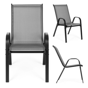 Set od 2 baštenske stolice dark grey MultiGarden - Img 2