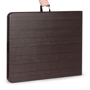Sklopivi sto za proslave 180 cm Brown ModernHome - Img 5
